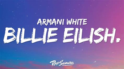 " Season 19 E 8 • 04/27/2023 <strong>Armani White</strong> pays tribute to the singer-songwriter in an energetic performance of his viral TikTok hit "<strong>BILLIE EILISH</strong>. . Billie eilish armani white lyrics